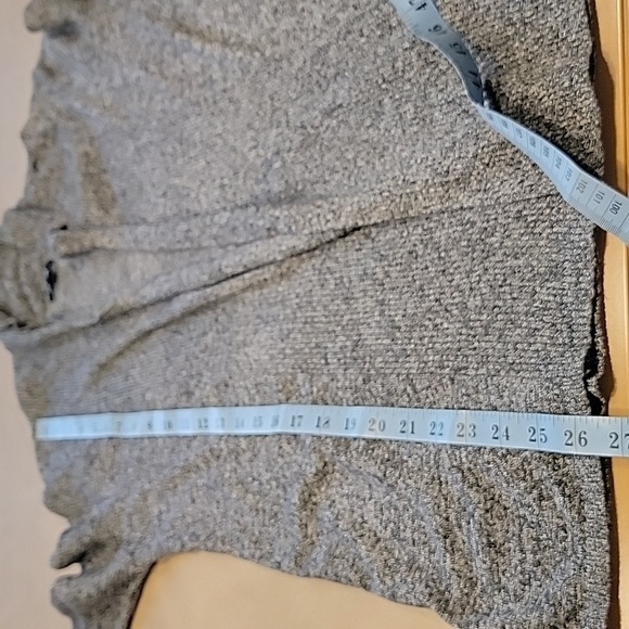 Apt. 9 Size M Marled Black & White (Gray) Lightweight Open Cardigan, EUC - Picture 9 of 12
